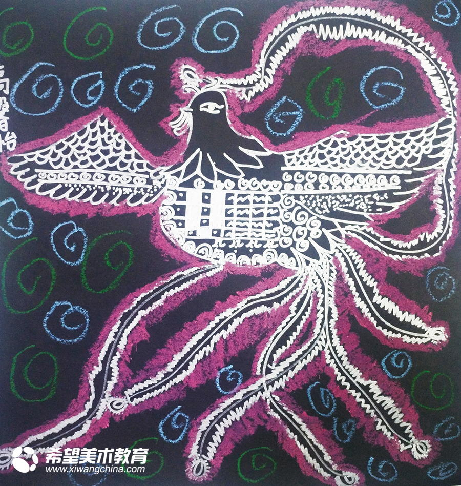 希望美术教育少儿美术作品