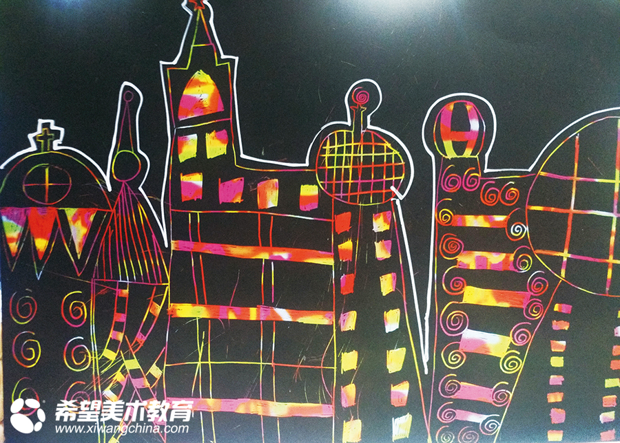 希望美术教育少儿美术作品