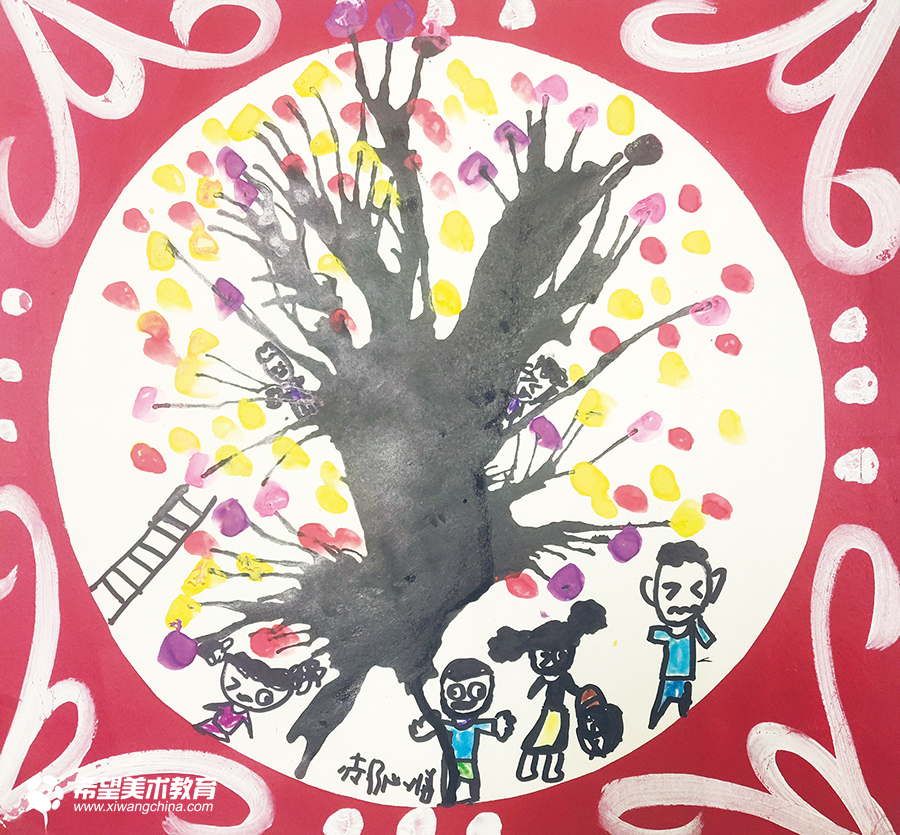 希望美术教育少儿美术作品