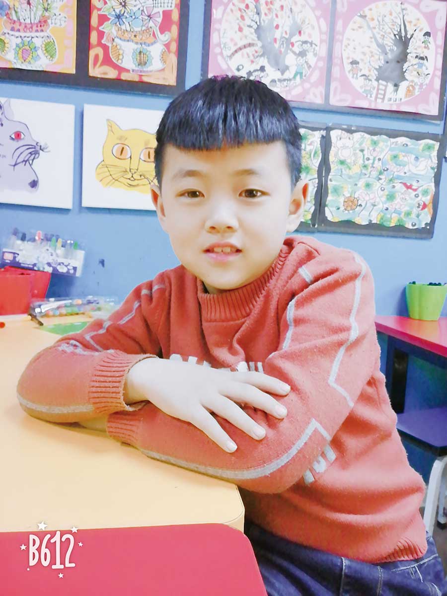 希望美术教育学生李思辰