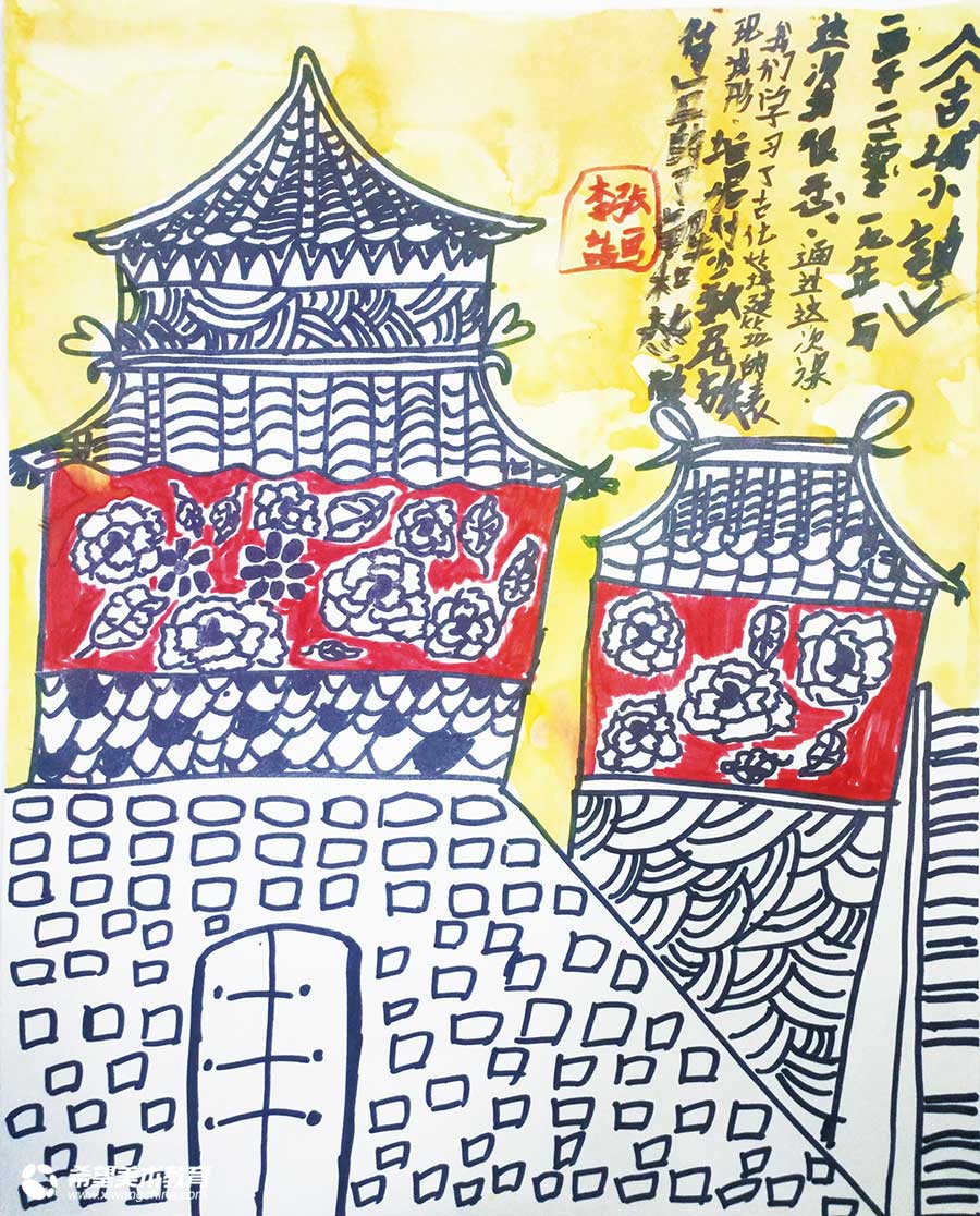 希望美术教育少儿美术作品