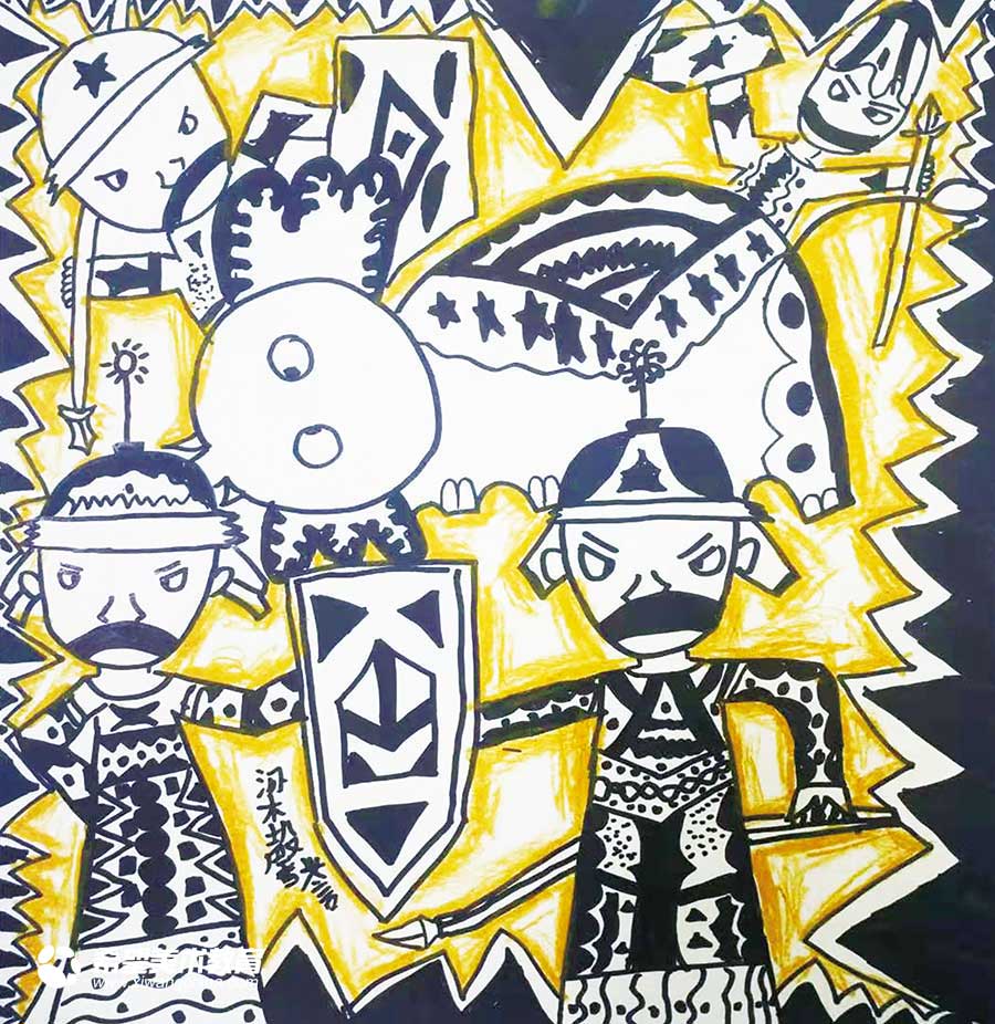 希望美术教育少儿美术作品