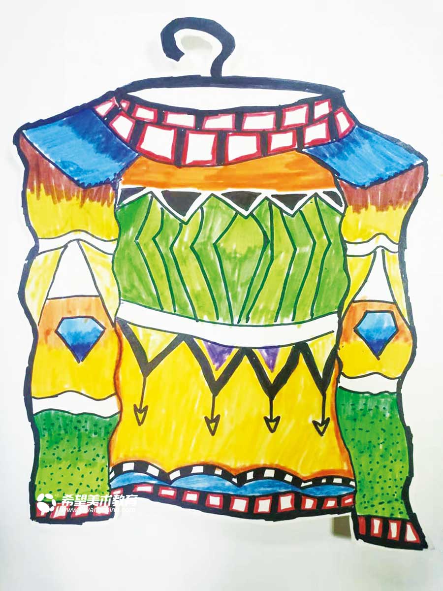 希望美术教育少儿美术作品