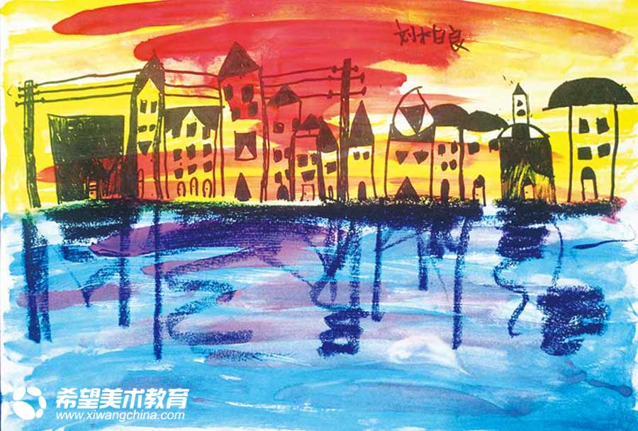 希望美术教育少儿美术作品