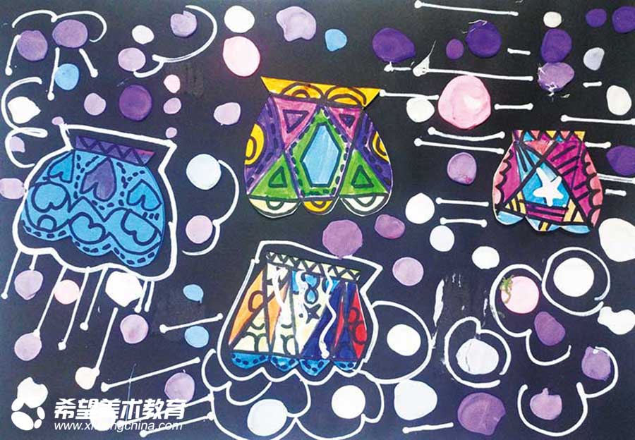 希望美术教育少儿美术作品