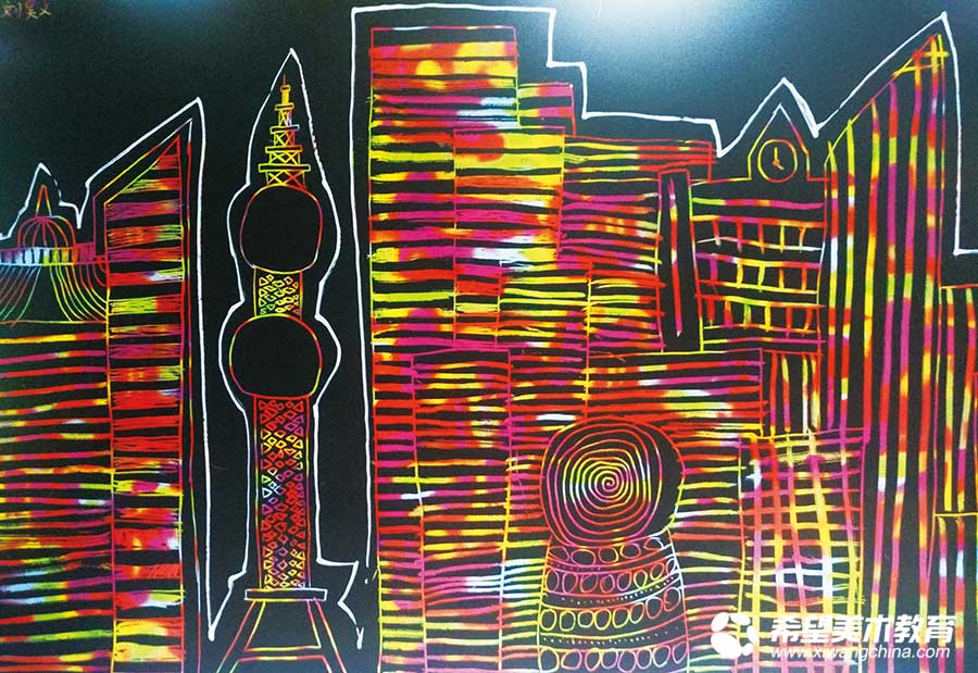 希望美术教育少儿美术作品