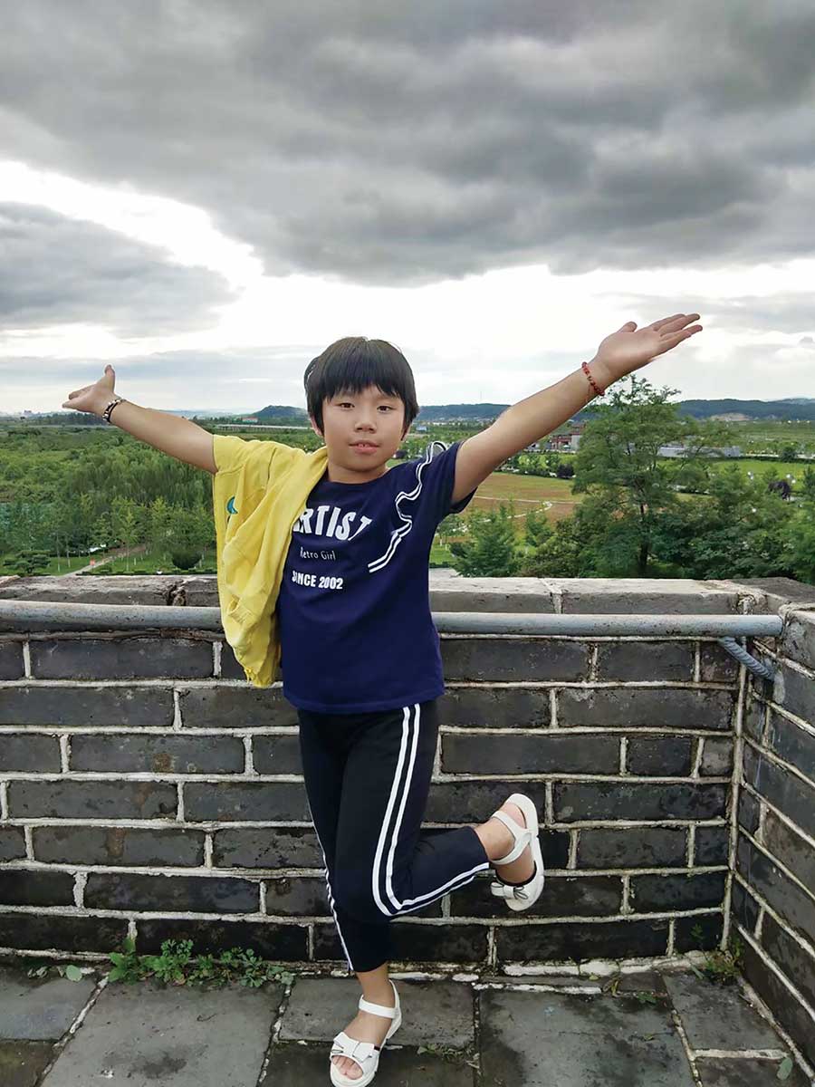 希望美术教育学生田紫涵