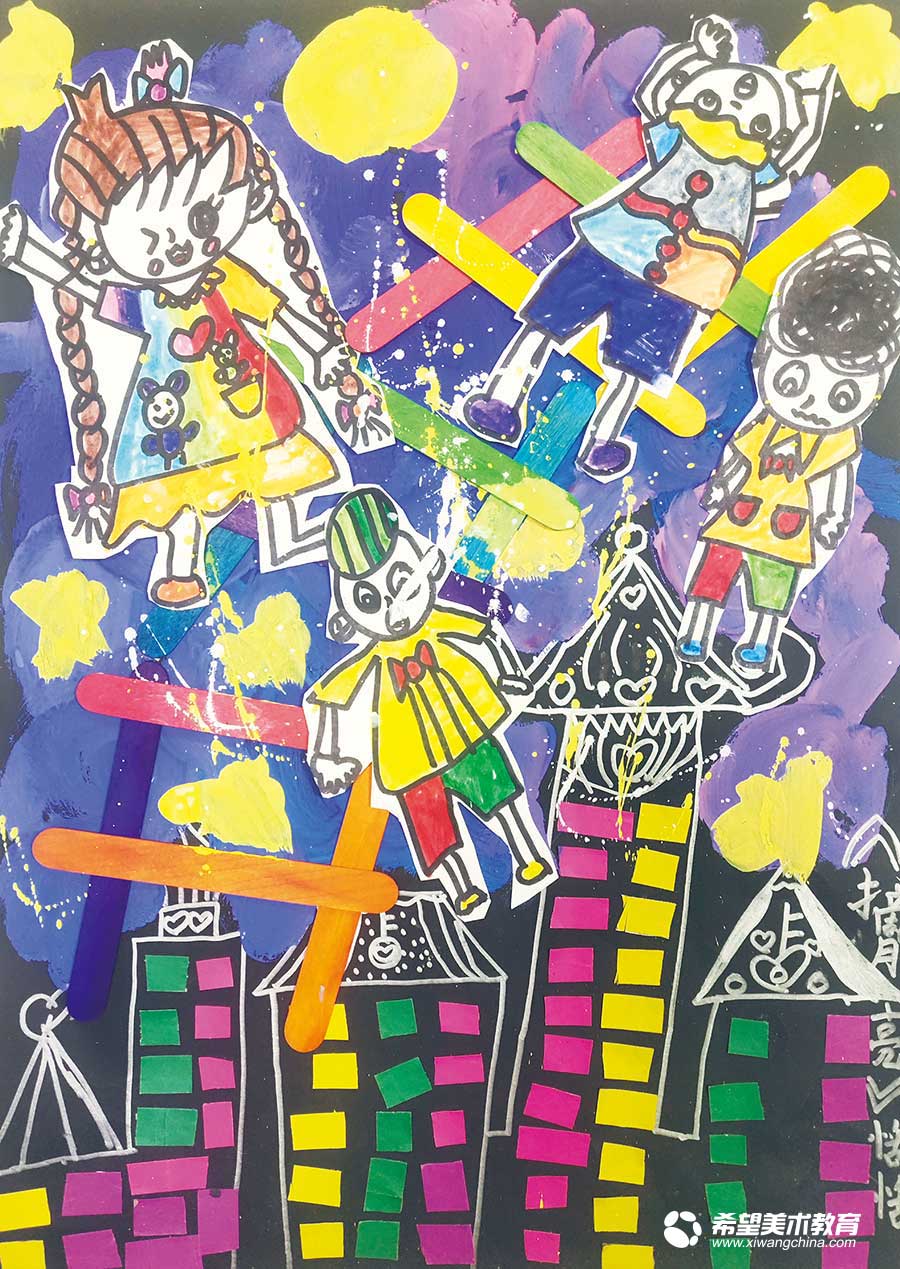 希望美术教育少儿美术作品