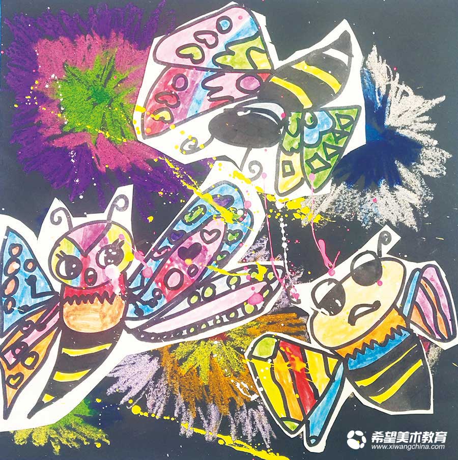 希望美术教育少儿美术作品