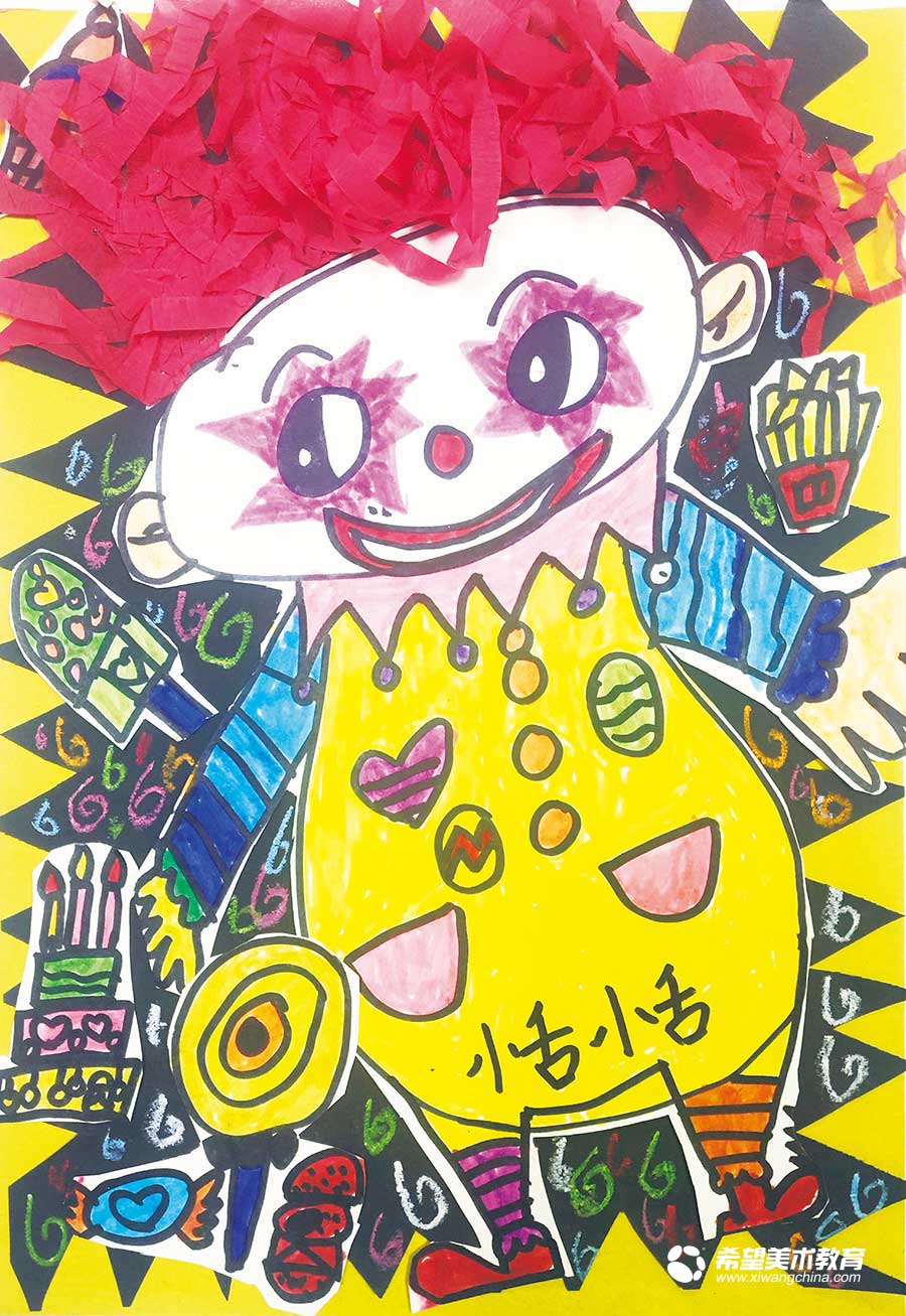 希望美术教育少儿美术作品