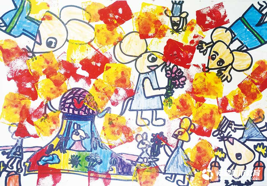 希望美术教育少儿美术作品