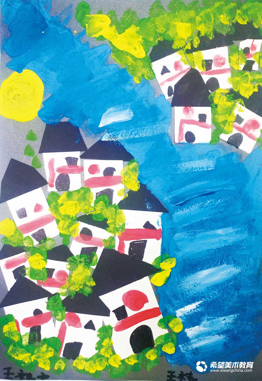 希望美术教育少儿美术作品