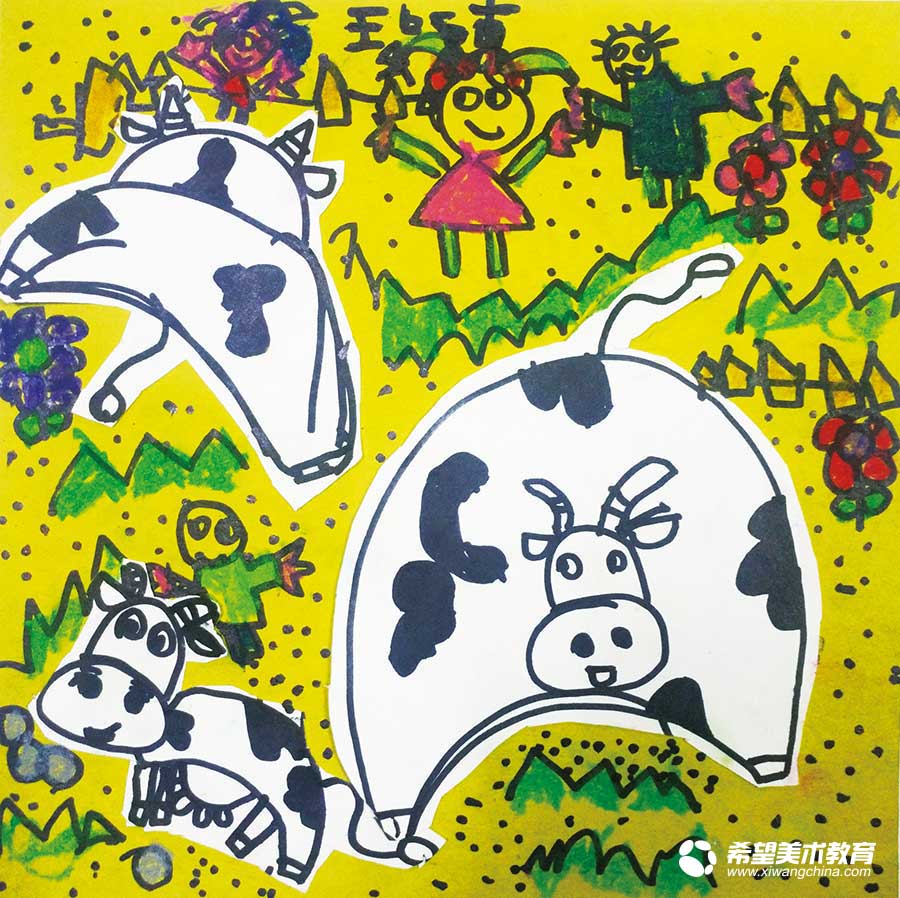 希望美术教育少儿美术作品