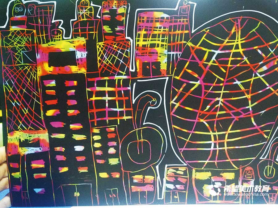 希望美术教育少儿美术作品