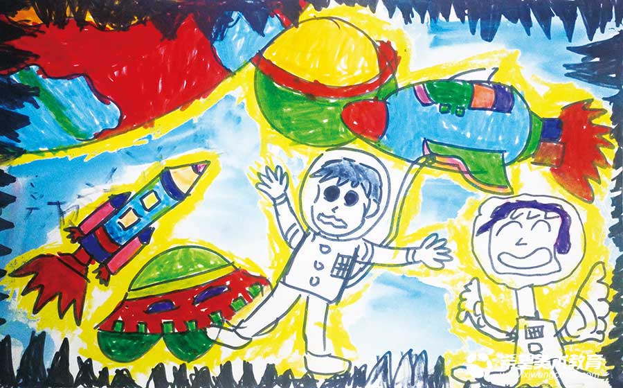 希望美术教育少儿美术作品