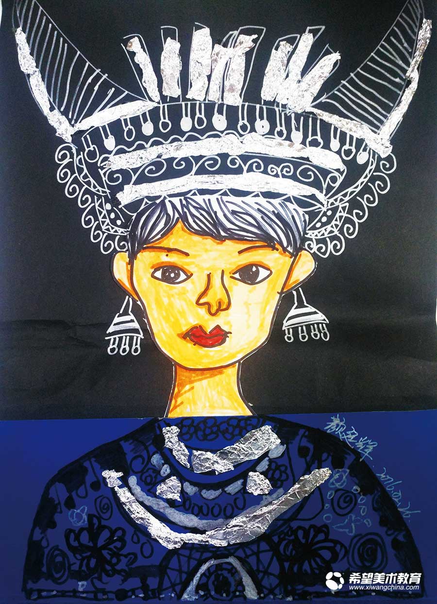 希望美术教育少儿美术作品