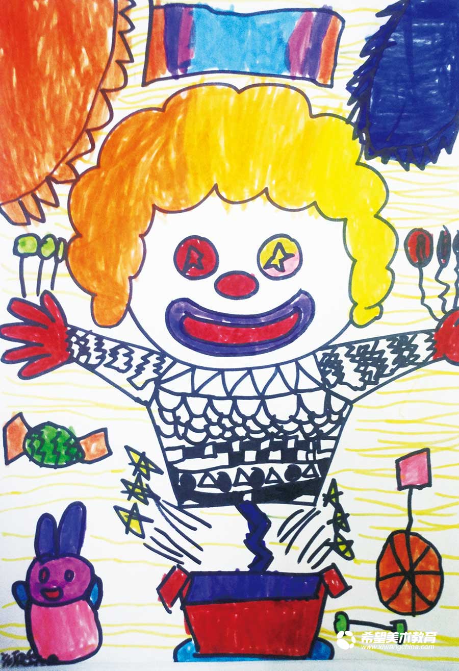 希望美术教育少儿美术作品