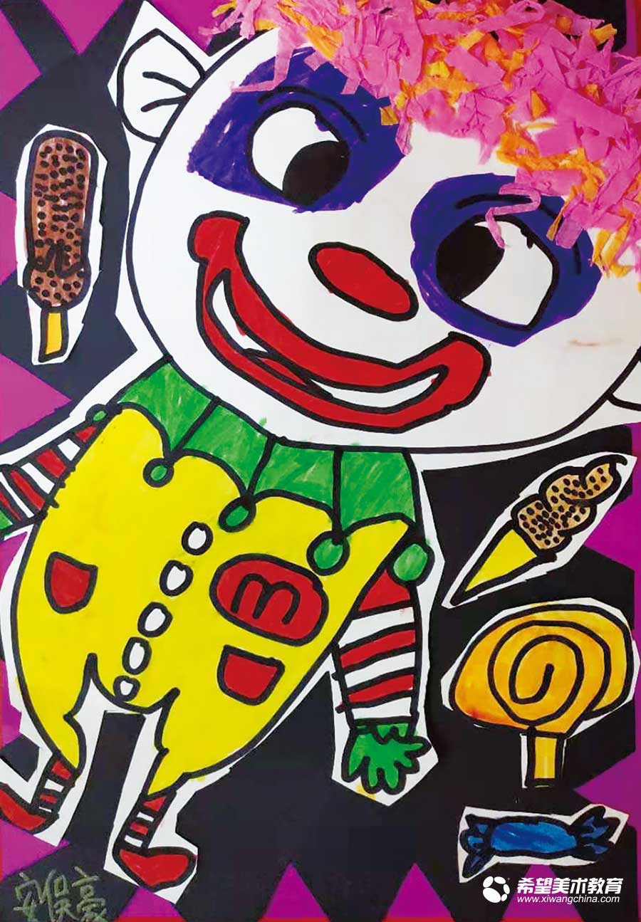 希望美术教育少儿美术作品