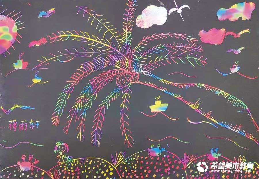 希望美术教育少儿美术作品