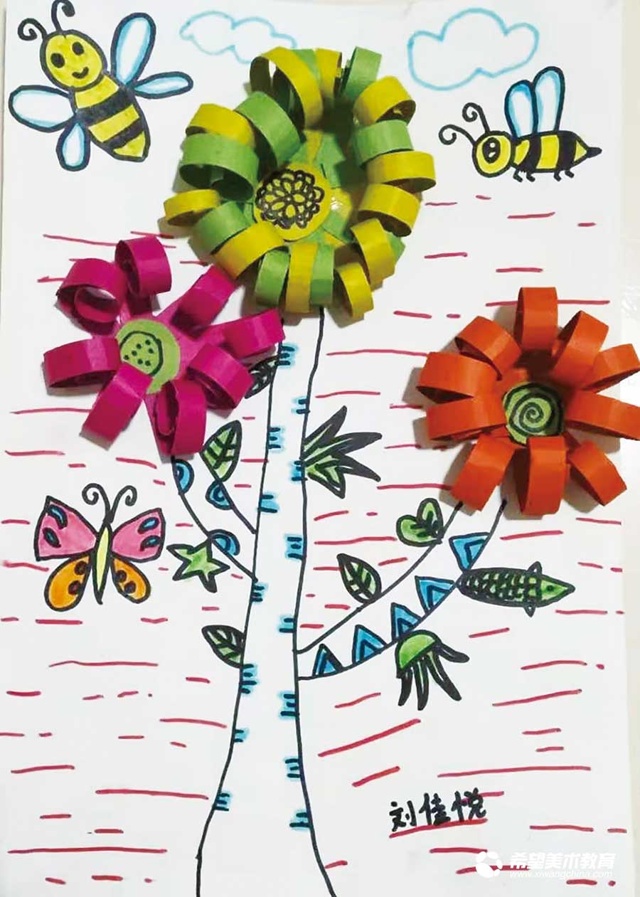 希望美术教育少儿美术作品