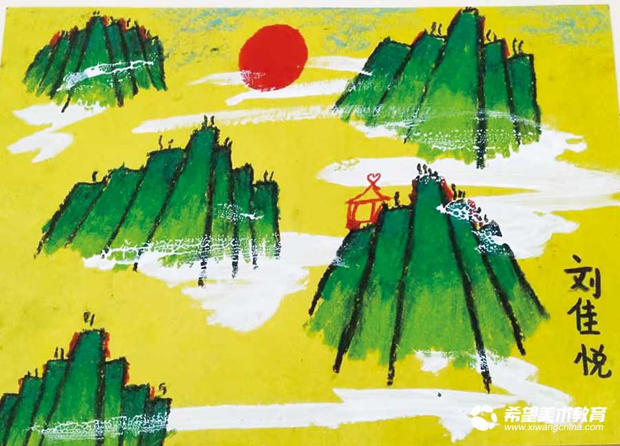 希望美术教育少儿美术作品