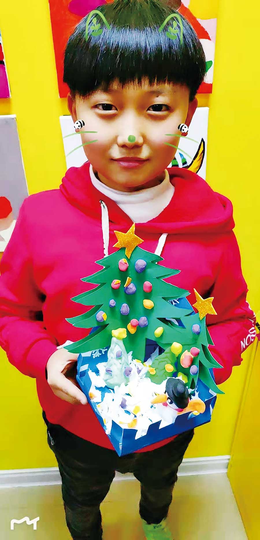 希望美术教育学生刘相宇