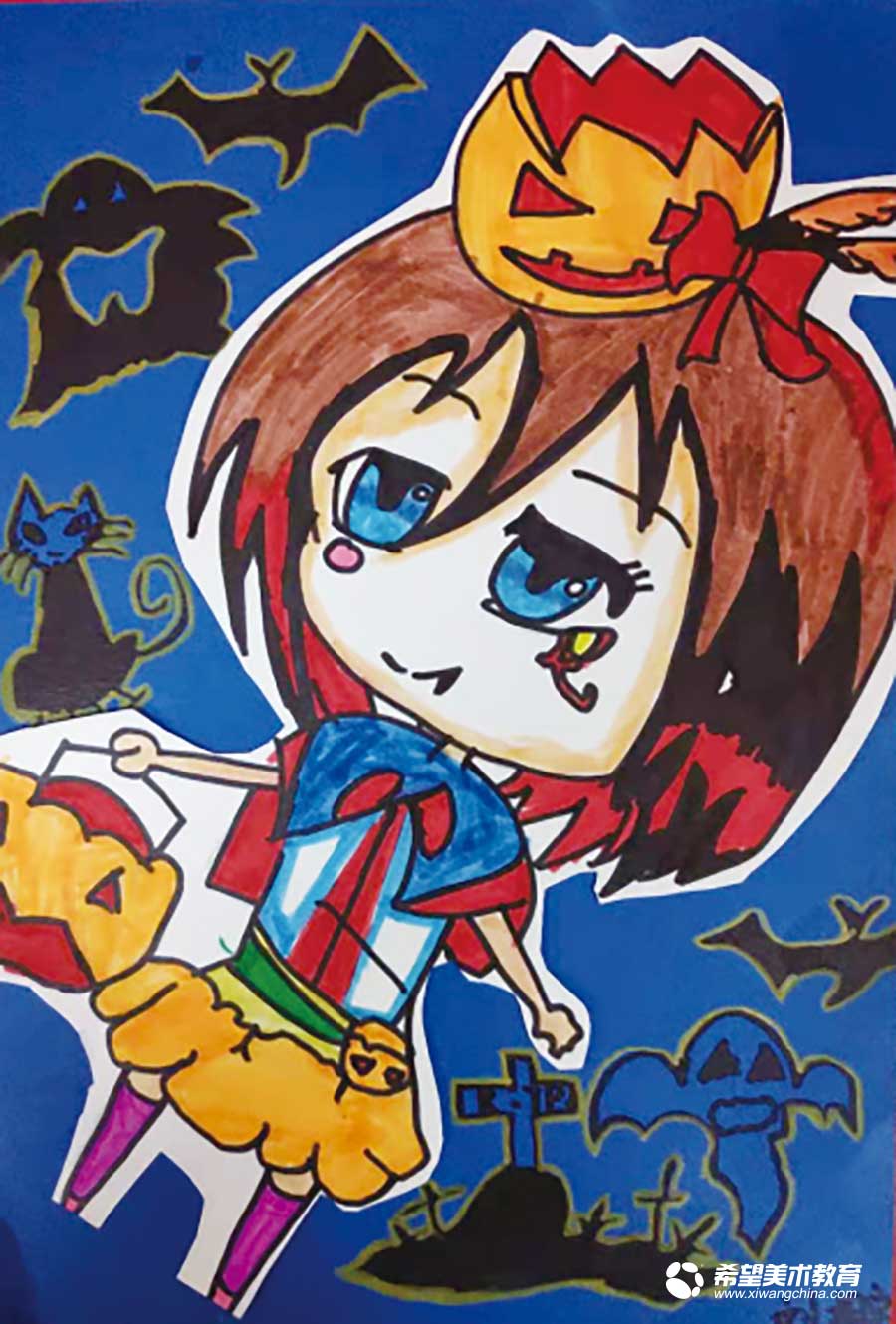 希望美术教育少儿美术作品