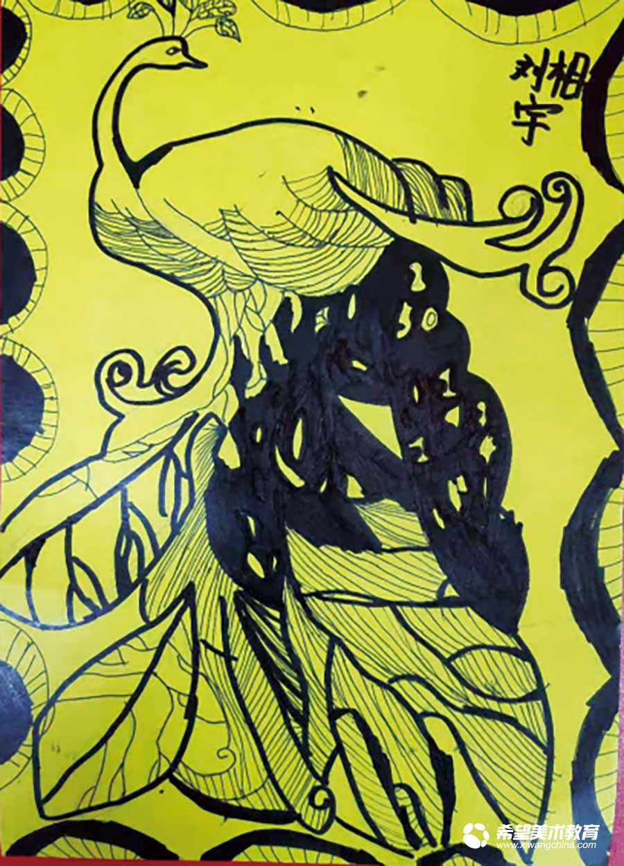 希望美术教育少儿美术作品