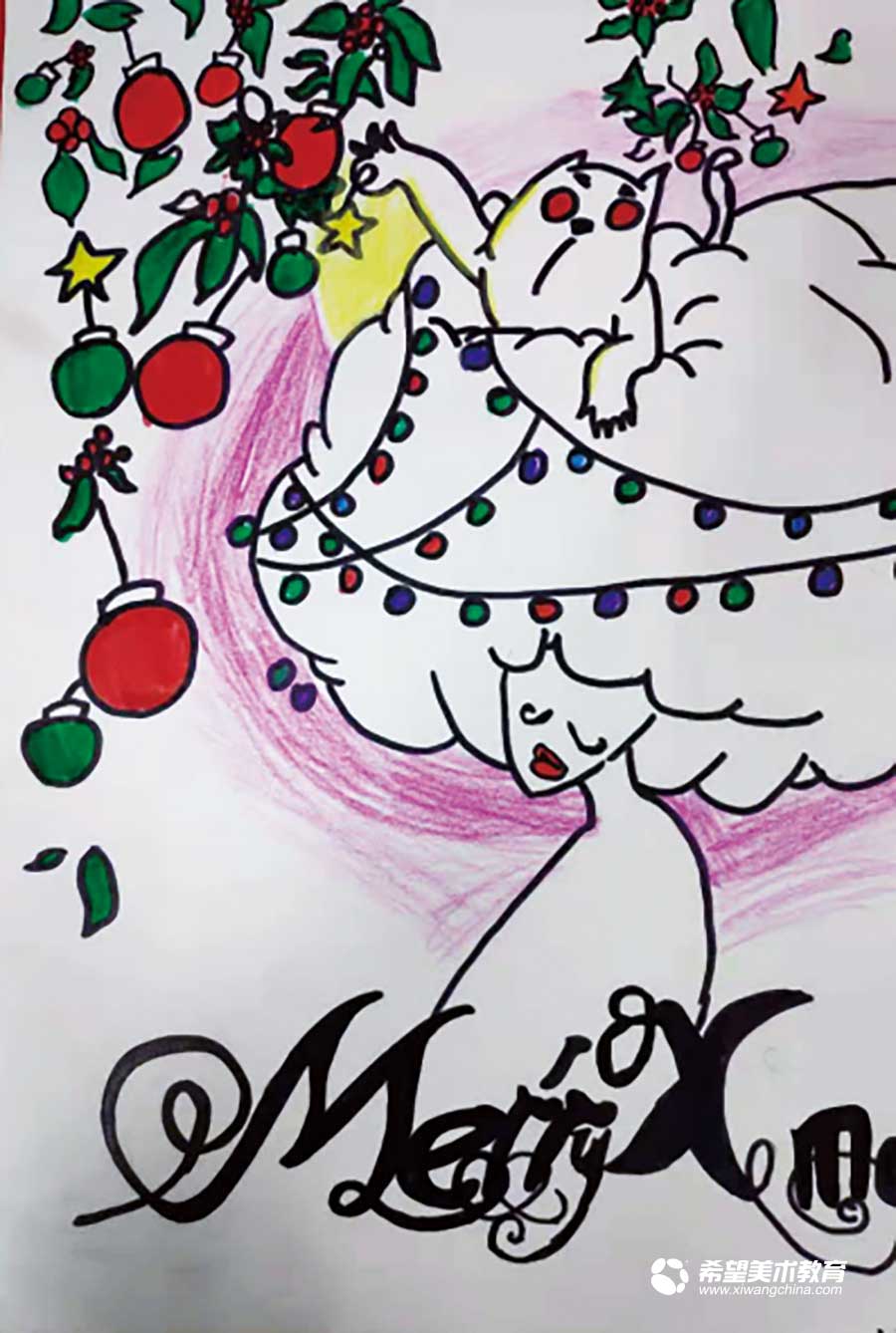 希望美术教育少儿美术作品