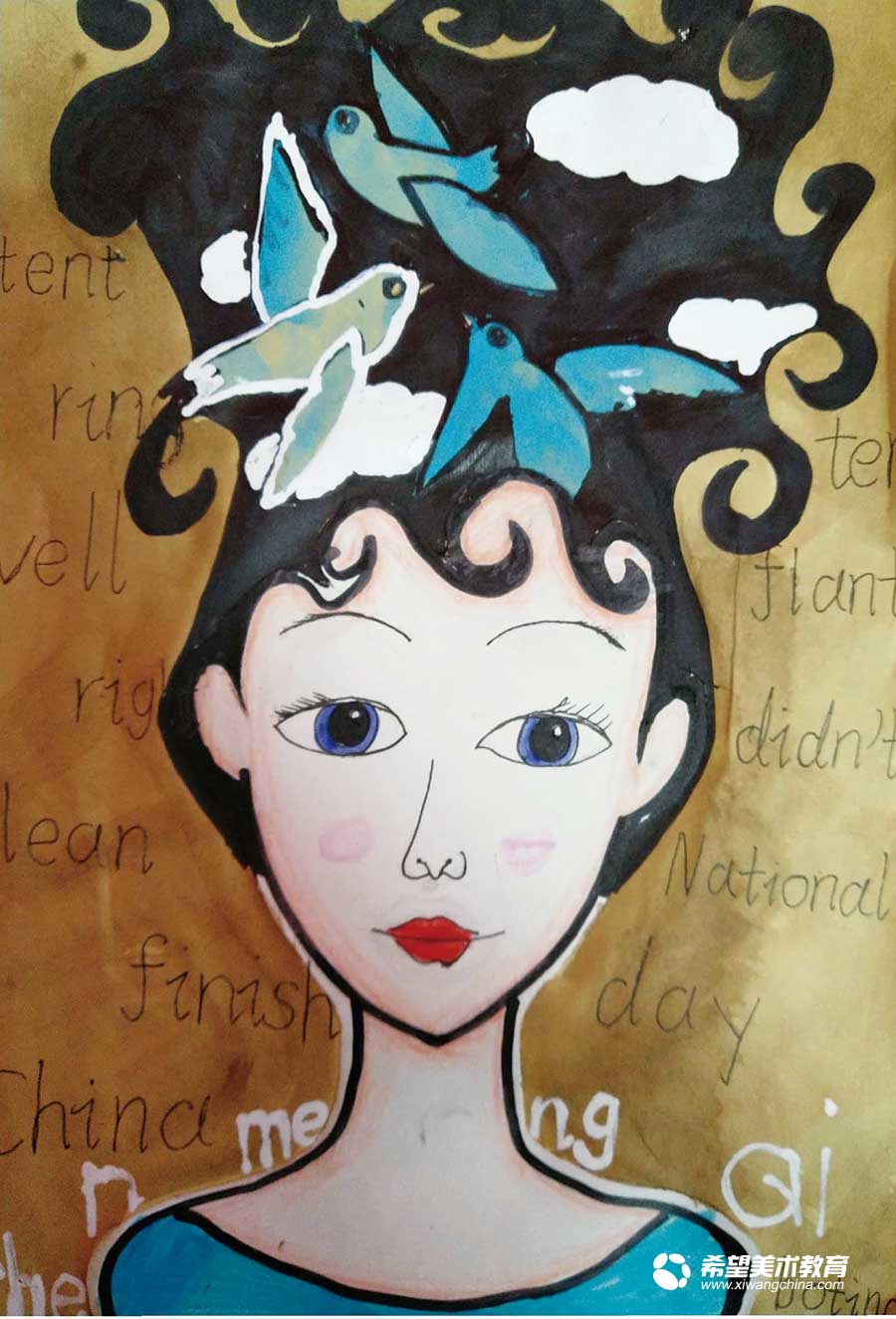 希望美术教育少儿美术作品