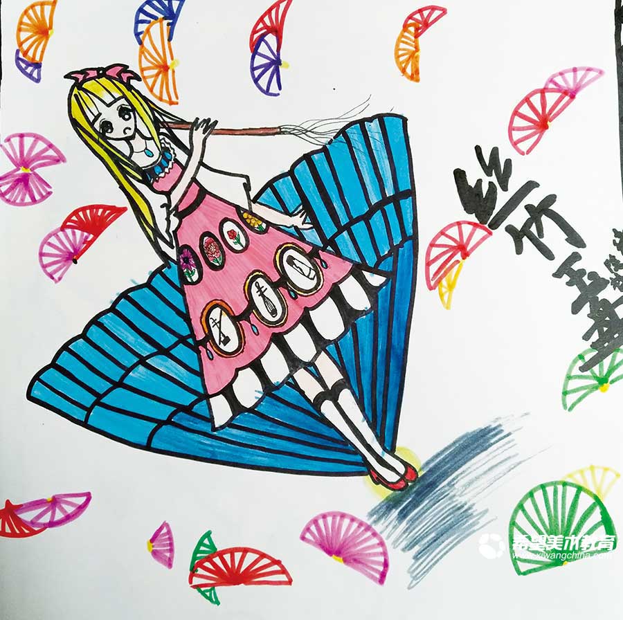 希望美术教育少儿美术作品