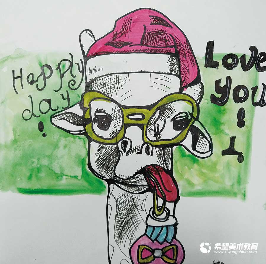 希望美术教育少儿美术作品