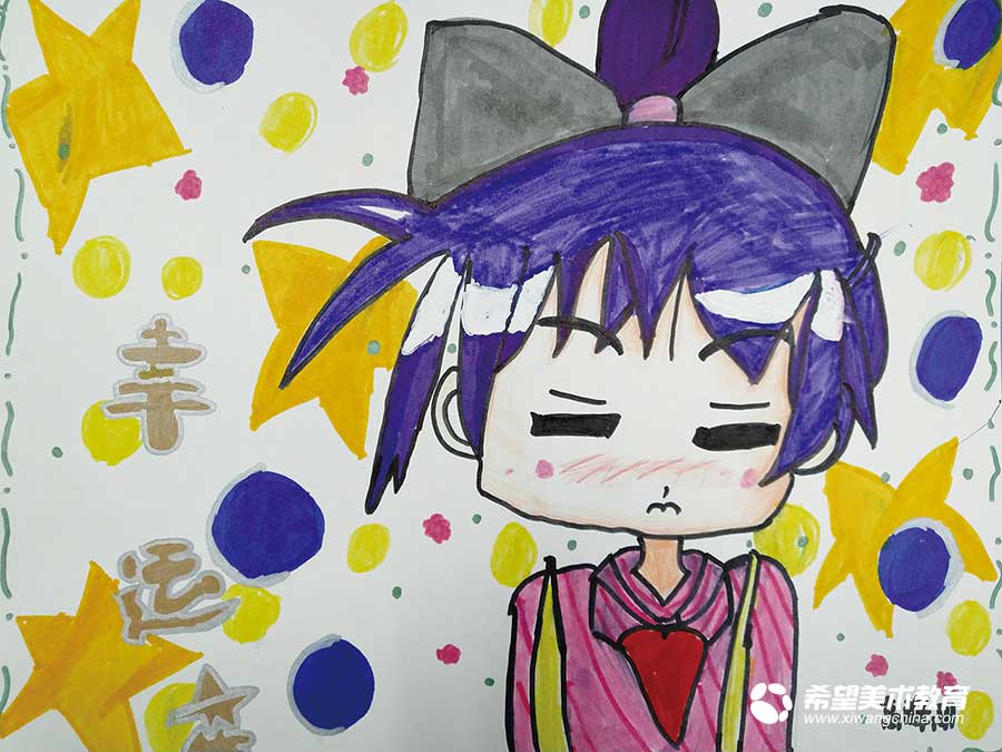 希望美术教育少儿美术作品