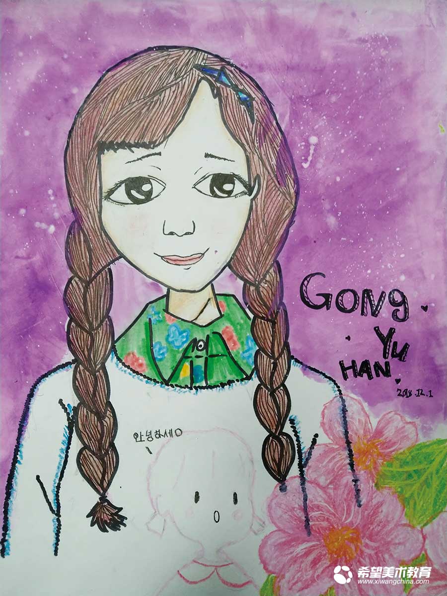 希望美术教育少儿美术作品