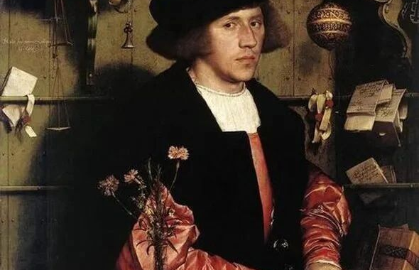 小荷尔拜因 ——《德国商人乔治·基茨像》希望美术教育