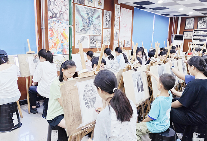 以考砺艺，不负韶华！希望美术全国文旅部社会艺术水平等级考试圆满落幕